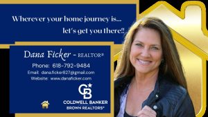 Dana Ficker Coldwell Banker Brown Realty® with contact information