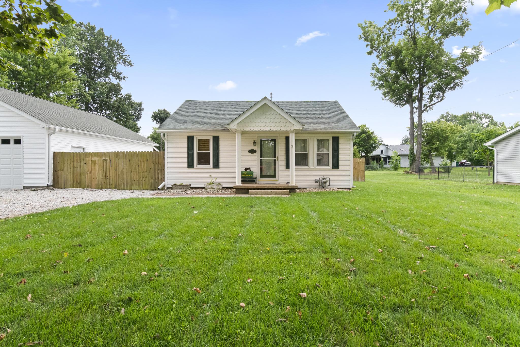Front exterior view of home